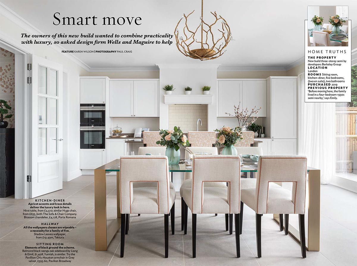 Beautiful Homes magazine Smart Move article November 2021